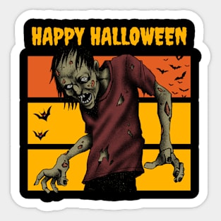 Halloween Haunted Sticker